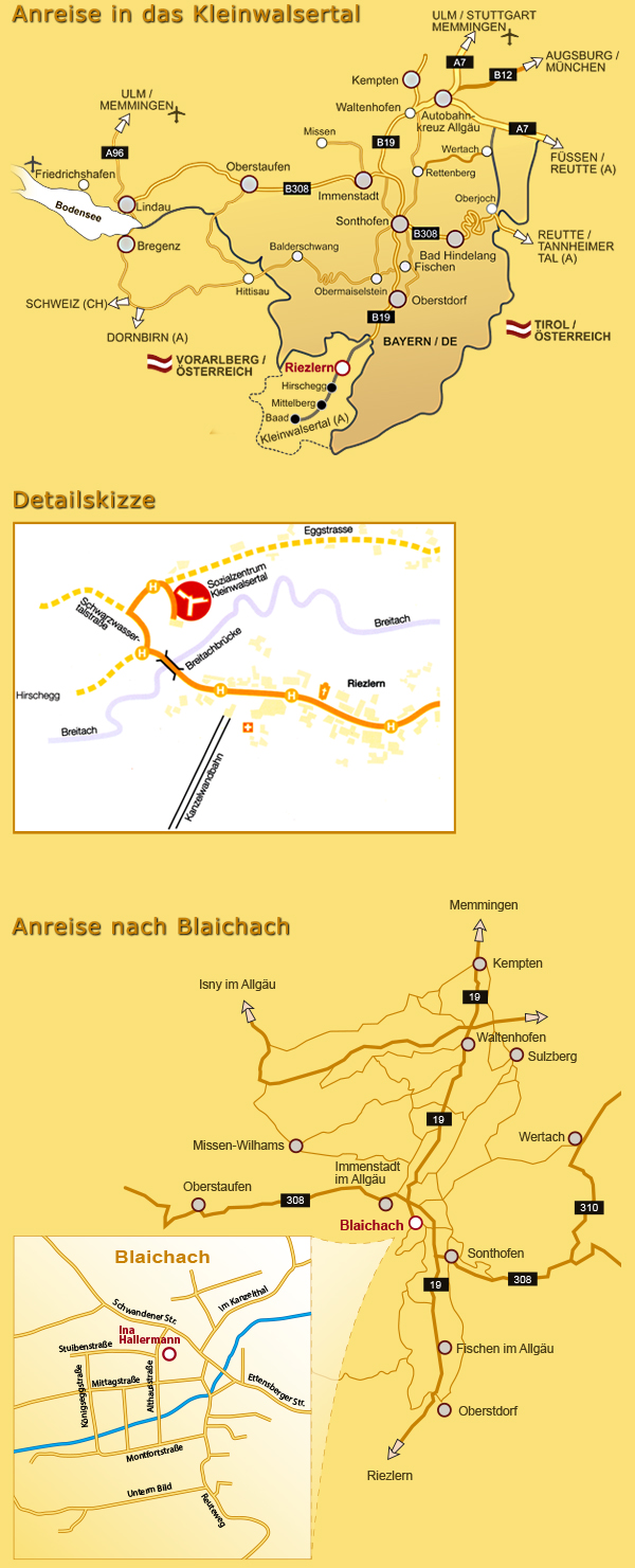 Karte: Anfahrtsskizze und Lageplan